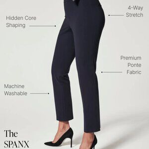 SPANXsmooth™ PerfectFit Ponte Slim Straight Pant NAVY